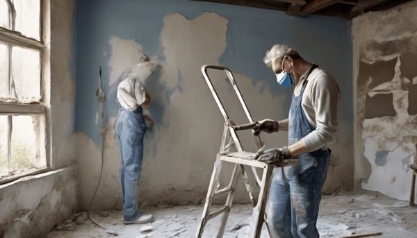 Les étapes pour préparer un mur ancien avant peinture